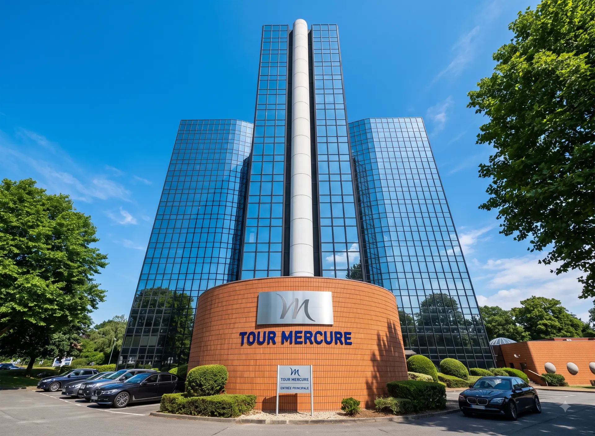 Hall d'accueil de la tour